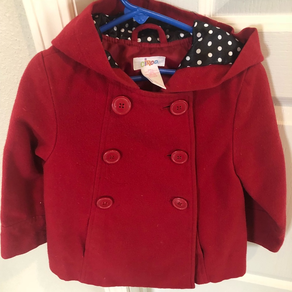 4t red dress Coat